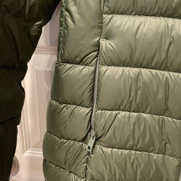 Lole Le Claudia 100% Real Down moss green jacket, size M - Picture 8 of 13